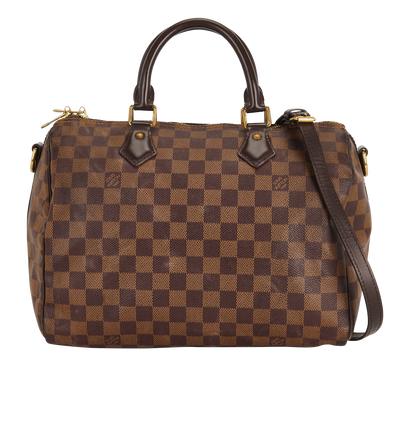 Speedy 30, &pound;795, Handbags, Brown, Canvas, Front view